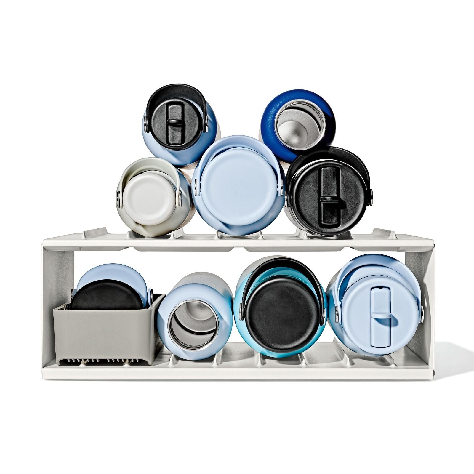 water-bottle-organizer-with-accessory-bin-t9 gg_11416000_water-bottle-organizer_pdp_03.jpeg
