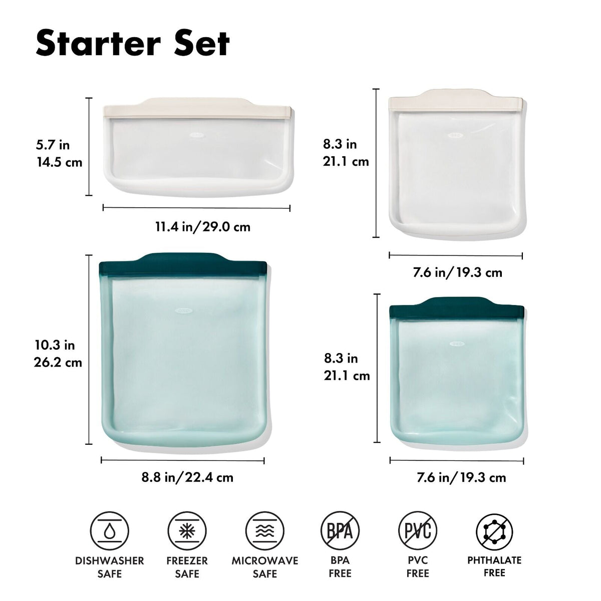 silicone-reusable-bag-4-piece-starter-set-oat-lagoon-y4 oxo__silicone-starter-set_113910009.jpg