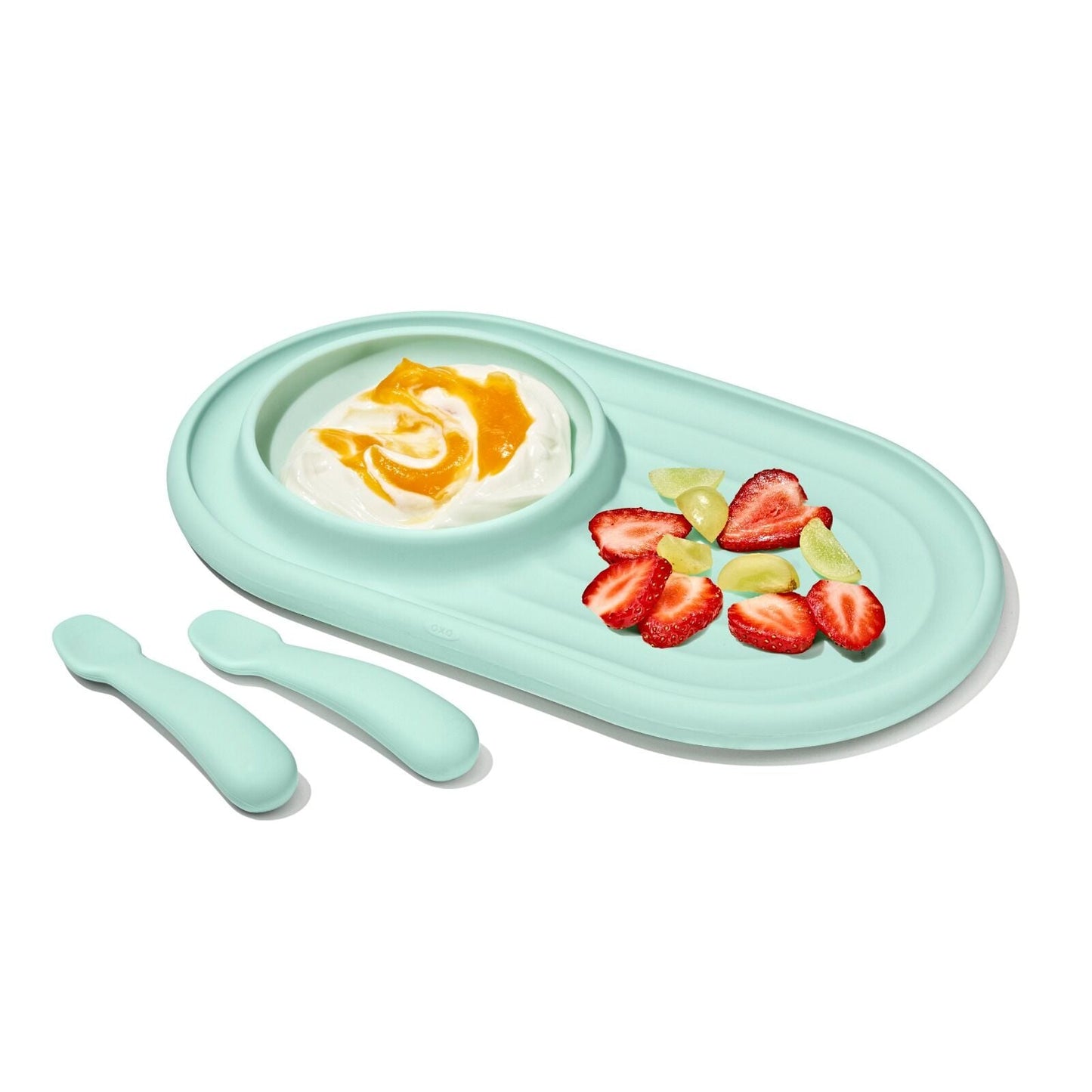textured-suction-plate-and-spoons-set-3-piece-u9 tot_61177400_developmental-plate-2-spoon-set-opal_apdp_00_main.jpeg